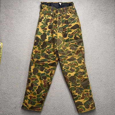 Pantalones Camuflados Pato Aislados Hombres Grandes Marrón Caza Térmicos Impermeables De Colección Foto 1 de 4