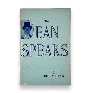 1969 Dean Speaks Dicky Dean Magic Stage Performance Techniques Tips Philosophy - Picture 1 of 8