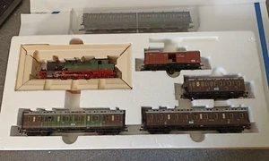 Fleischmann H0 1890 AC: Preußischer Personenzug mit Zusatzwagen in OVP (Go 76) - Bild 1 von 8