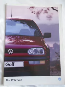 VW Golf range brochure 1997 pub May 1996 - Picture 1 of 1
