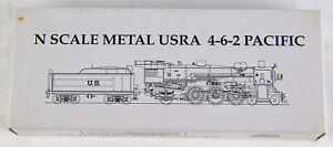 Model Power 7402 USRA Pacific B&O Locomotive & Tender 1:160 N Scale Model Train