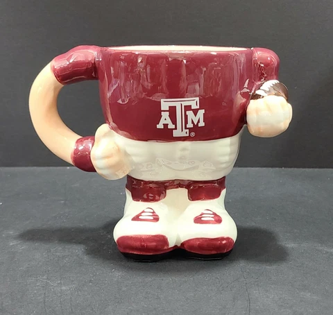Vintage Texas A&M Aggies ATM Officially Licensed Player Mug Unique Cover