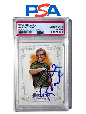 2013 Allen & Ginter's Framed Mini Freddie Roach PSA/DNA Rookie Auto RC - Image 1 of 3