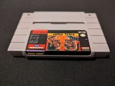 Final Fight (Super Nintendo Entertainment System, 1991) Authentic and Tested!
