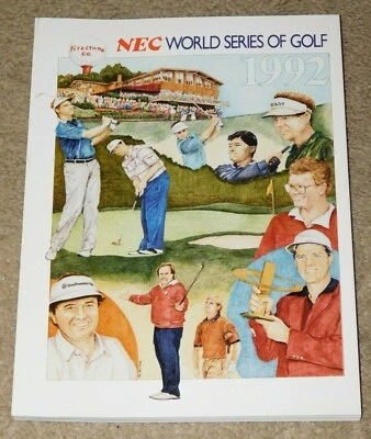 1992 NEC WORLD SERIES OF GOLF PROGRAM (August 24-30, 1992) - Image 1 of 2