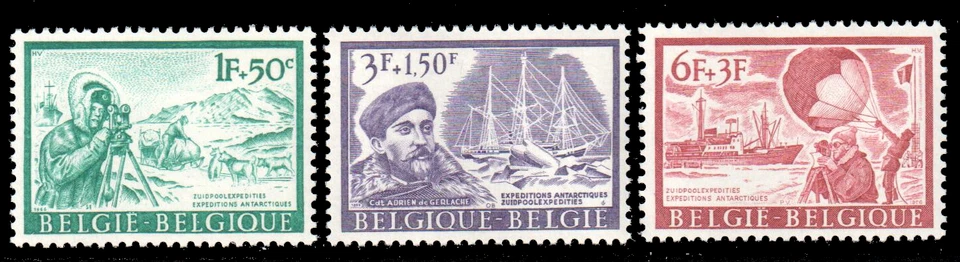 Belgium Scott B797-9 Mint Never Hinged - Image 1 of 1