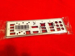 ASUS IO Shield pour ASUS SABERTOOTH Z97 MARK S, MARK 1, ORIGINAL (BLANC) - Photo 1/1
