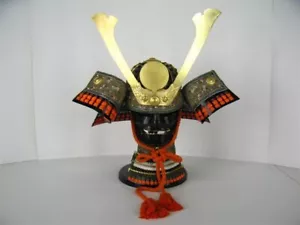 Samuraihelm Japan Oda Nobunaga Samurai Rüstung Helm zum anziehen Samurairüstung - Bild 1 von 5