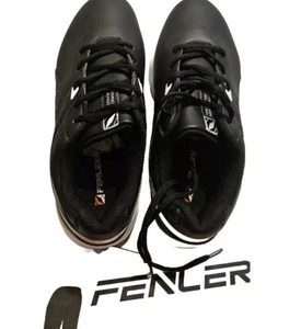 FENLERN Womens Waterproof Golf Shoes, Spikes, Black, Size 8 1/2 NIB - Picture 1 of 11