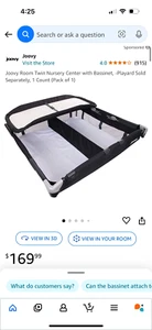 Joovy Room2 Twin Nursery Center - Picture 1 of 1