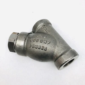 MULLER STEAM CF8M 600SWP STRAINER CAST STAINLESS STEEL SCREWED END STRAINERS - Picture 1 of 4