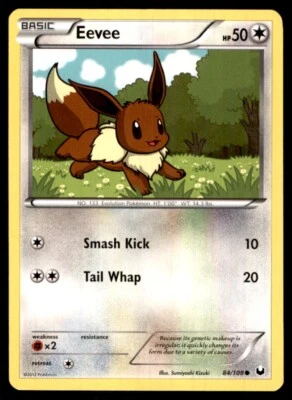 2012 Black & White - Dark Explorers Eevee #84 - Image 1 of 2