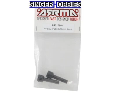 ARRMA ARAC9421 AR310591 CVD Axle 8x45mm Kraton/Outcast 6s (2) HH - Image 1 of 2