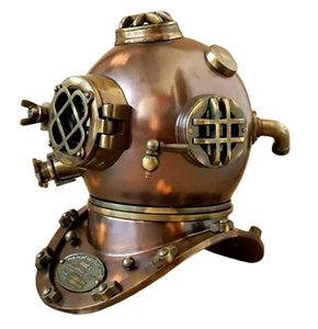 Nautical Diving Helmet US Navy Marine Divers helmet Antique Scuba Divers Helmet - Picture 1 of 3