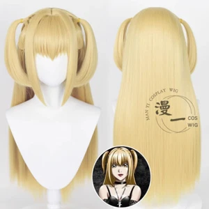 Death Note Misa Amane Cosplay Wig – Anime Roleplay Comic Costume Gift - Picture 1 of 7