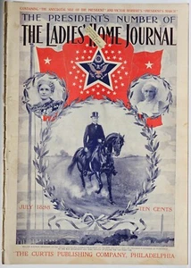 LADIES HOME JOURNAL Mag July 1898 President McKinley on cover by Harry Finney - Picture 1 of 5