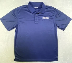 Pinch A Penny Pool Patio Spa Shirt Herren blau Medium Logo Polokragen Mitarbeiter - Bild 1 von 12