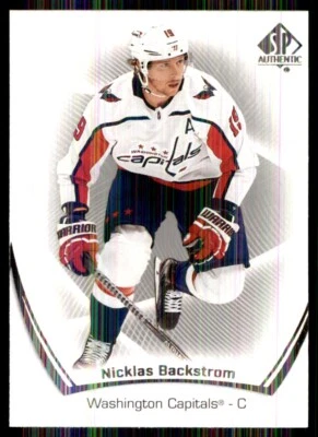 2021-22 SP Authentic Nicklas Backstrom Washington Capitals #80 - Image 1 of 2