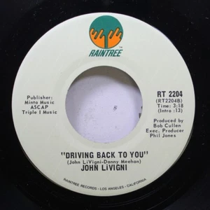 Soul 45 John Livigni - Driving Back To You / Machines On Raintree - Picture 1 of 2