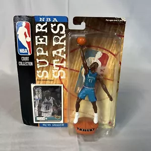 NBA Super Stars Court Collection Glen Rice Figure Hornets- Mattel 98-99 Season - Picture 1 of 3
