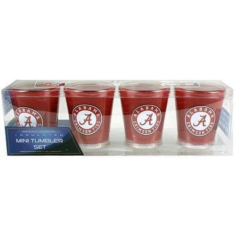 Alabama Crimson Tide Shot Glass - 4 Pack Cover