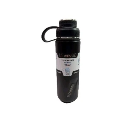 Botella de agua Black Shadow Breeze Boulder 20 OZ de EcoVessel Foto 1 de 4