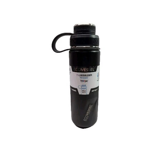 Eco Vessel Boulder 20oz TRIMAX Black