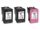 Refilled 301XL 2 x  Black & 1 x Colour 3 Pack Inks fits HP Deskjet 1510