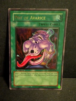 Pot of Avarice [Ultimate Rare 1st Edition] EEN-EN037 - Image 1 of 2