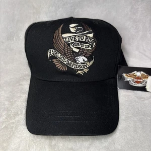New 2007 Harley Davidson Live to Ride SnapBack Trucker Baseball Cap - Picture 1 of 7