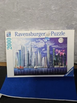 World’s Highest Buildings - 2010 Ravensburger 2000 Piece Jigsaw Puzzle  - Image 1 of 4