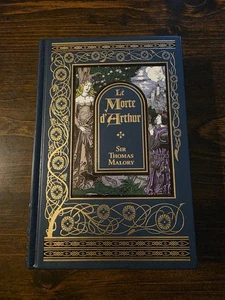Le Morte d' Arthur by Sir Thomas Malory Barnes & Noble Leatherbound Gold Gilt - Bild 1 von 10