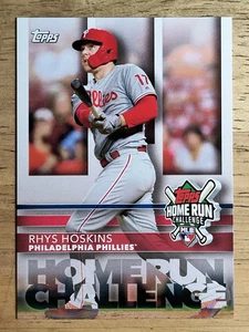2020 Topps Home Run Challenge Code Cards Series 2 #HRC30 Rhys Hoskins - Picture 1 of 2