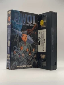 AWOL Vol.1: Prelude to the Collapse Anime VHS (1997) DUB — Vintage OOP Sci-Fi - Imagen 1 de 7