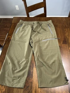 Pantaloni da trekking BVV donna Cargo Capris leggeri taglia 2XL verde oliva - Foto 1 di 5
