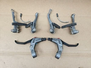 Vintage Avid Mag V-Brakes + Speed Dial Levers Front Rear Set Mountain Bike - Picture 1 of 18