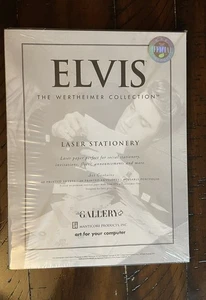 ELVIS - Wertheimer Collection Laser Schreibwaren - 40 Blatt mit 20 Umschlägen. Neu - Bild 1 von 3