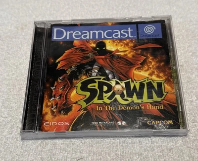 Spawn: In the Demon's Hand Sega Dreamcast 2000 NTSC Game Artwork PAL Manual - Image 1 of 4