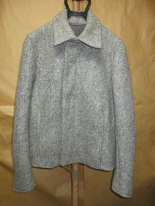Carol Christian Poell CCP elbow patch high-neck wool blouson, gray, size 44 04AW - Picture 1 of 8