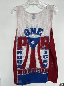 Maglia maglia basket uomo vintage Corner 2001 squadra Porto Rico Boricua taglia XL - Foto 1 di 11