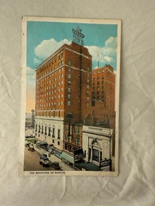 Postal de Massachusetts de The Bradford of Boston Rooms de $2,50 en adelante c1934 - Imagen 1 de 2