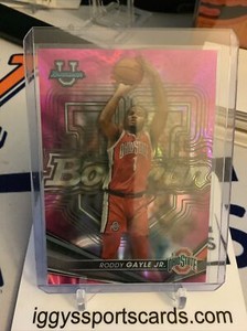 Roddy Gayle Jr. 42/100 PINK LAVA REFRACTOR 2022-23 Bowman’s Best University