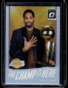 2017-18 Donruss Optic Robert Horry Holo The Champ Is Here Lakers - Picture 1 of 2