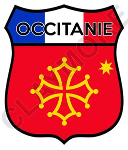 OCCITANIE France Paris French car sticker camper van Motorcycle truck - Picture 1 of 1