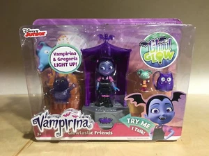 Disney Junior VAMPIRINA GLOWTASTIC Friends Set Ghoul Glow Gregoria Light Up Talk - Picture 1 of 3