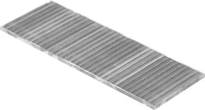Gitterrost Normrost verzinkt Lichtschacht 390x1090x20 mm mw30x10 mm Stahl S235JR - Bild 1 von 4