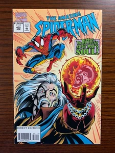 Amazing Spider-Man #402 VF/NM comic featuring the Traveller! - Picture 1 of 7