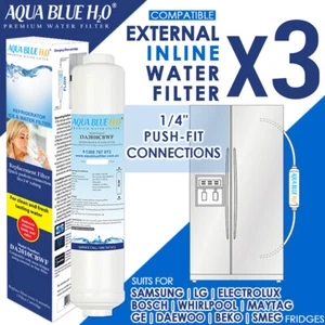 3X External compatible water filter replaces WSF-100, DA29-10105J, EF9603 - Picture 1 of 6
