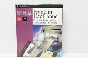Franklin Day Planner System Ascend 4.1 Software Macintosh New Sealed 1997 - Picture 1 of 8