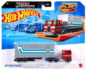 š„HOTWHEELS TRACK FLEET TRANSFORMERS OPTIMUS PRIME TRUCK, IN-HAND READY TO SHIP - Picture 1 of 4